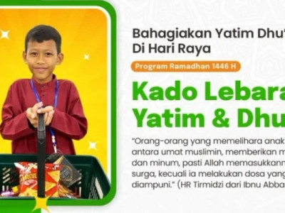 Kado Lebaran Yatim & Dhuafa